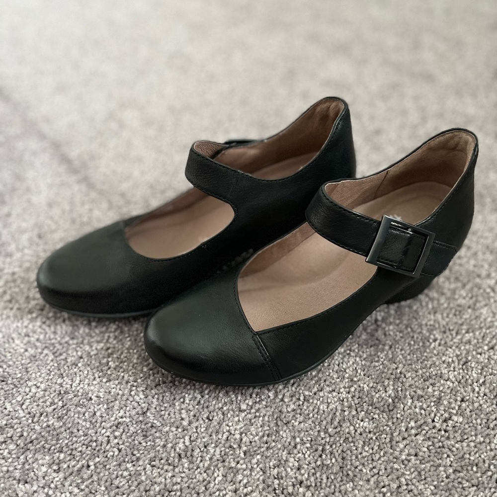 Dansko Black Mary Janes, Sz. 37